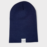 BERRETTO BEANIE CLASSIC BLU OXFORD