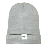 BERRETTO BEANIE CLASSIC GRIGIO CHIARO