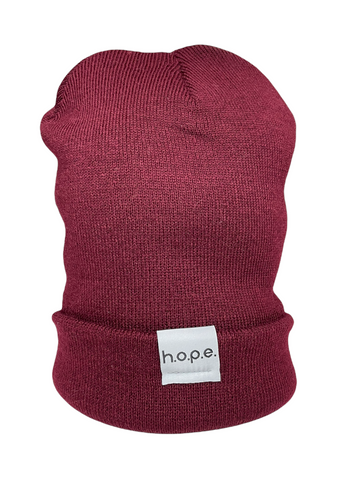 BERRETTO BEANIE CLASSIC BORDEAUX