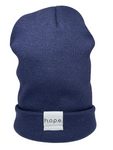 BERRETTO BEANIE CLASSIC BLU OXFORD