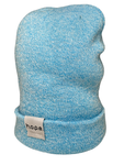 BERRETTO BEANIE PUNTINATO AZZURRO