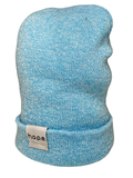 BERRETTO BEANIE PUNTINATO AZZURRO