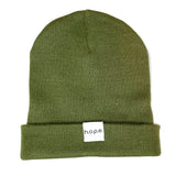 BERRETTO BEANIE CLASSIC VERDE OLIVA